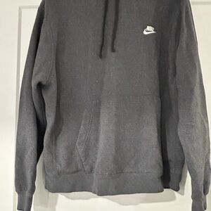 Nike Charcoal Hoodie with Logo